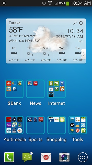 Download Galaxy S4 Weather Widget For Android